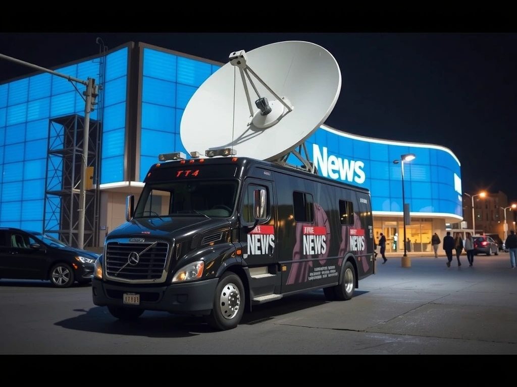 Unidad móvil satélites